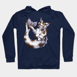 Purrmaid: Chocolate Bicolor Hoodie